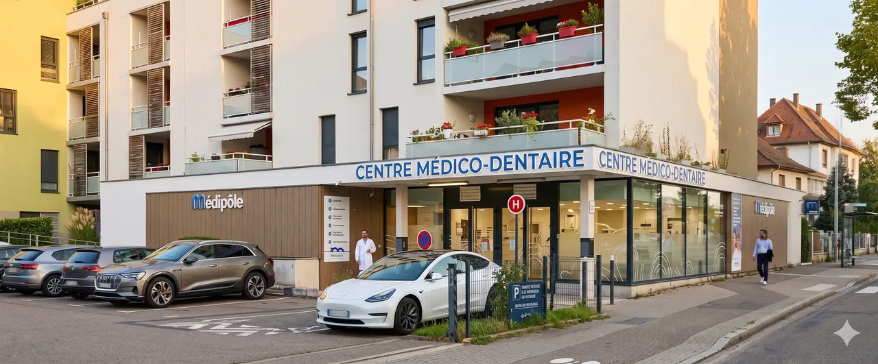Centre Médipôle de Schiltigheim — façade extérieure